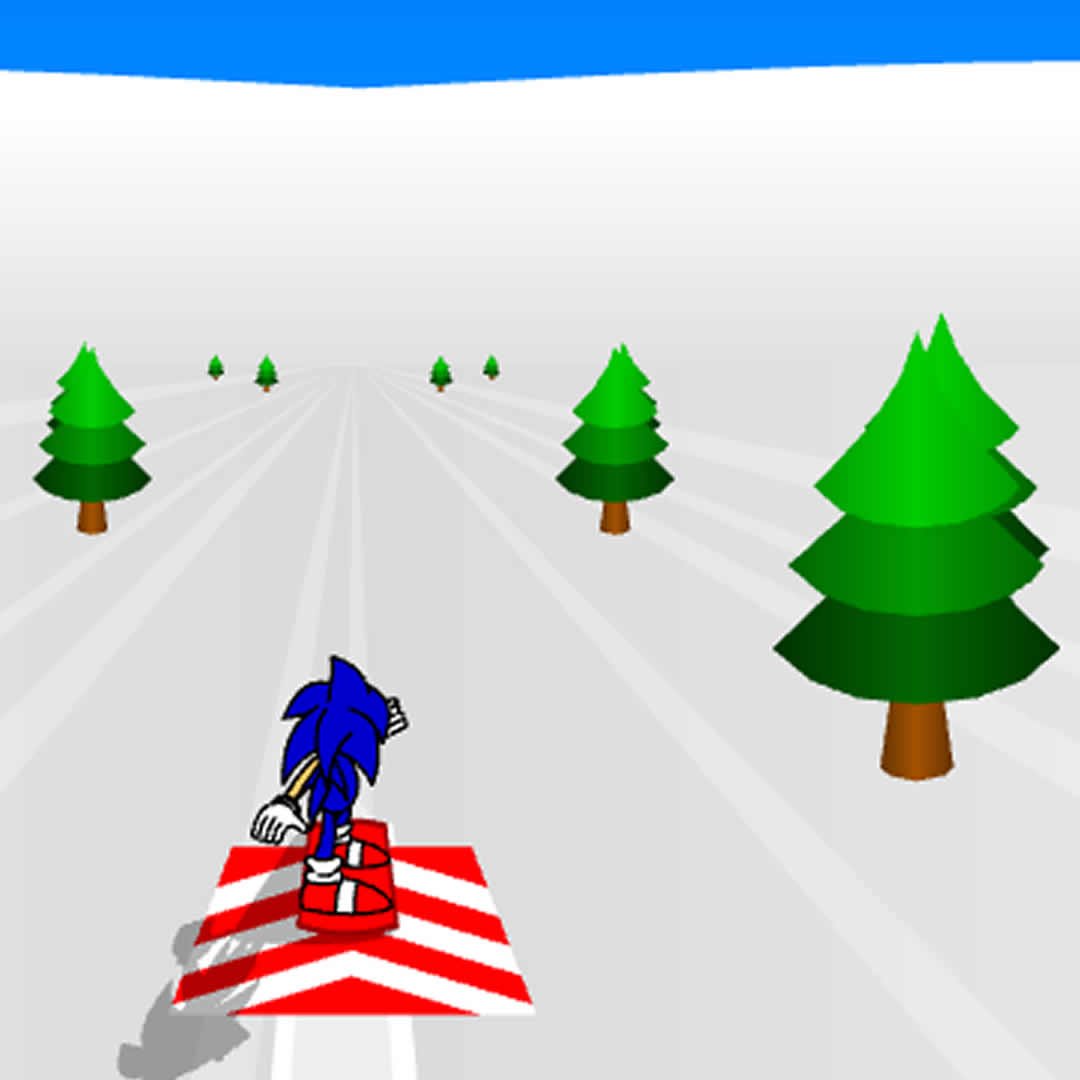 Sonic 3D Snowboard