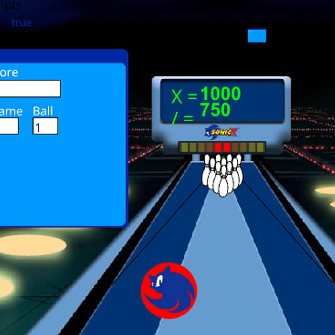 Sonic X Bowling