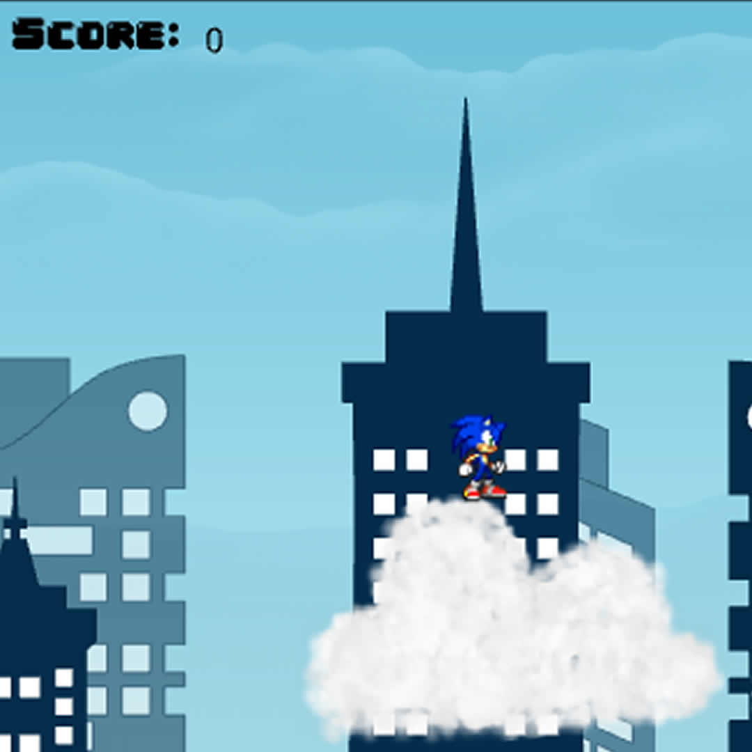 Sonic On Clouds